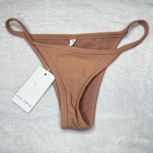 Fox Swim size M Tan Bikini Bottom